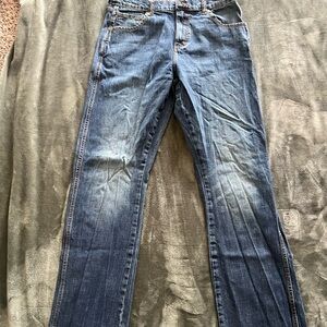 Wrangler Retro Relaxed Bootcut Jeans - Dark Blue